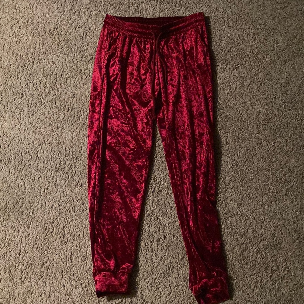 Medium velvet pants